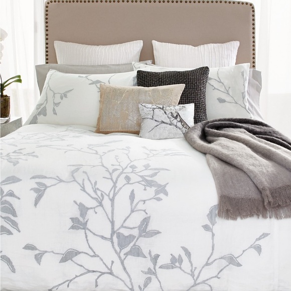Michael Aram Branch Duvet Cover, Full/Queen - Picture 1 of 3